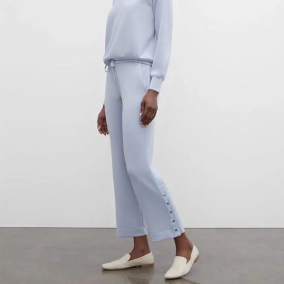 Club Monaco Ankle Snap Loungewear Pants - Picture 1 of 5